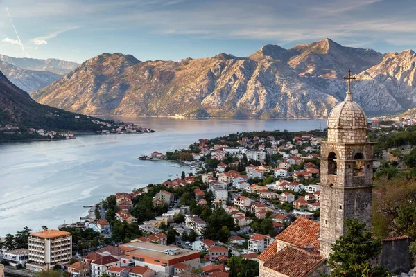Kotor Grande Cidade Montenegro — Fotografia de Stock