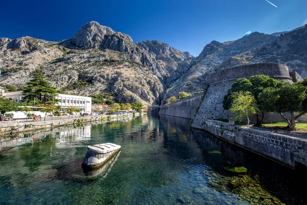 Wielkie Miasto Kotor Czarnogórze — Zdjęcie stockowe