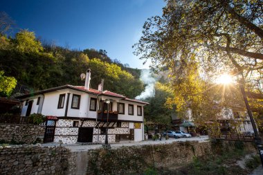 Melnik town in Blagoevgrad Province, southwestern Bulgaria clipart