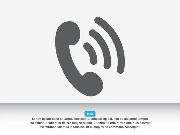 Icon of ringing phone Royalty Free Stock Vectors