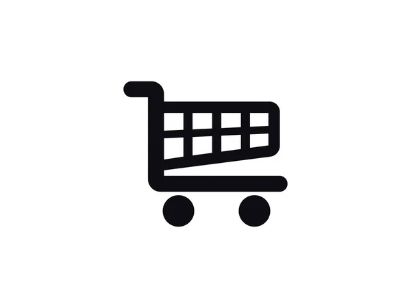 Shopping cart vector icon — Stock Vector