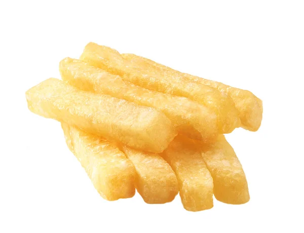 Pommes frites isoliert auf weißem Hintergrund — Stockfoto