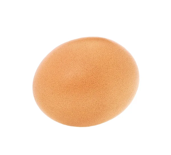 Beyaz Arka Planda Izole Edilmiş Organik Yumurta — Stok fotoğraf