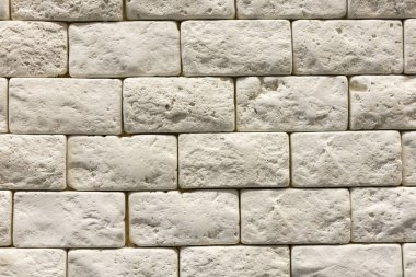 Beton blok dokusunun gri duvar arkaplanı.