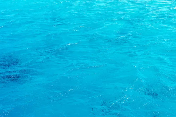 Niebieskie Tło Morza Powierzchnia Morza — Zdjęcie stockowe
