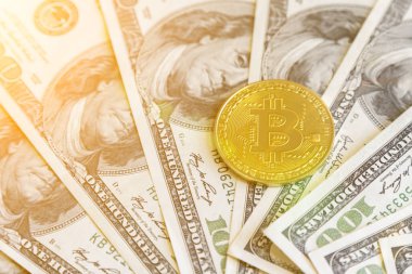100 dolarla Bitcoin 'in fiziksel versiyonu.