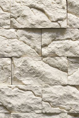 Gri dekoratif taş arka plan. Beton blok dokusunun gri duvar arkaplanı. 