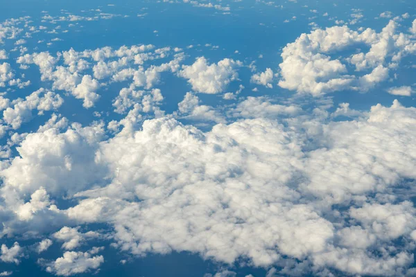 Landscape Aerial View Clouds Sky Rays Sun Clouds — 스톡 사진