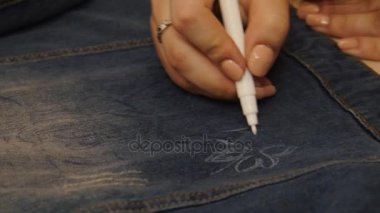 Tasarım kot pantolon. Thumbnails.Prints.Homework