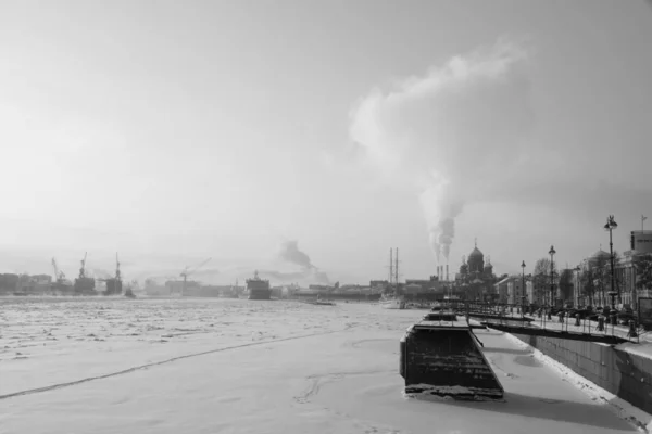 Soğuk kış günü — Stok fotoğraf