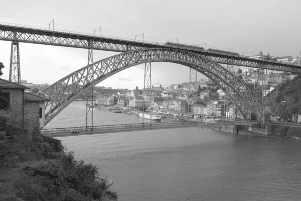 Hídon Don Luis I Porto — Stock Fotó