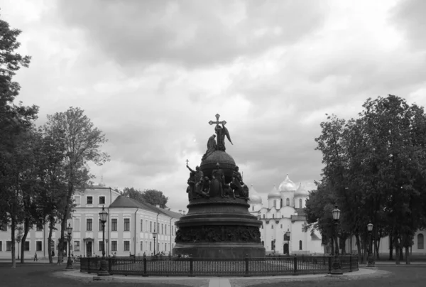 Monumentet Millennium i Ryssland — Stockfoto