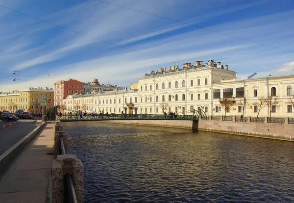 Moika-Fluss in Sankt Petersburg — Stockfoto