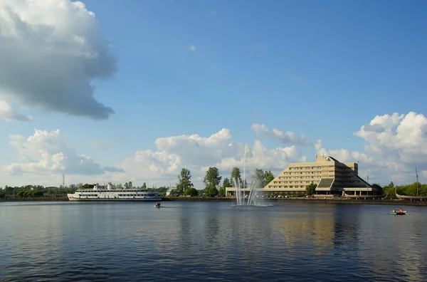 Summer day in Vyborg — Stock Photo, Image