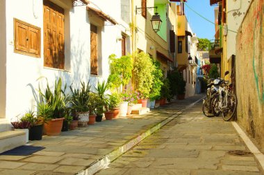 Dar sokak Güney sabah