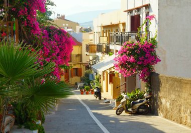 Dar sokak Güney sabah