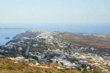 Ege Denizi 'nde Santorini