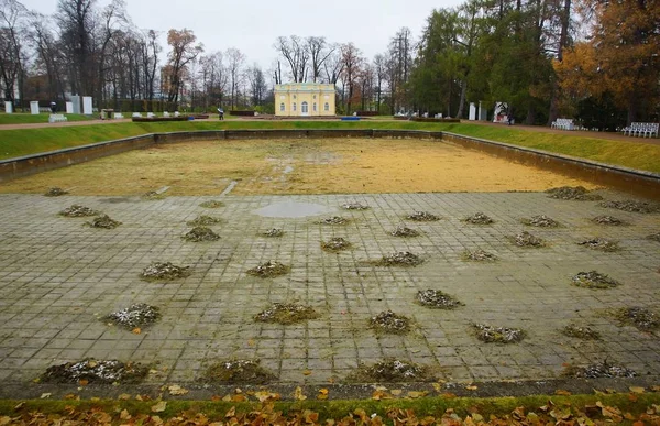 Catherine Park in Tsarskoye Selo, the Upper Bath Pavilion — Stock Photo, Image