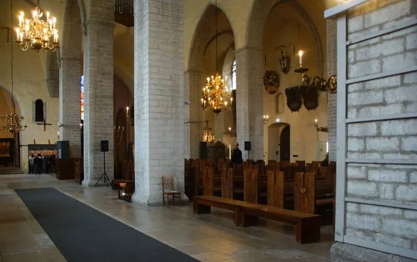 Une intéressante excursion au musée de l'Eglise Niguliste — Photo