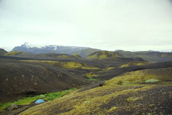 Fascinante Excursión Verano Islandia Sección Alftavatn Sendero Botnar Parque Nacional — Foto de Stock