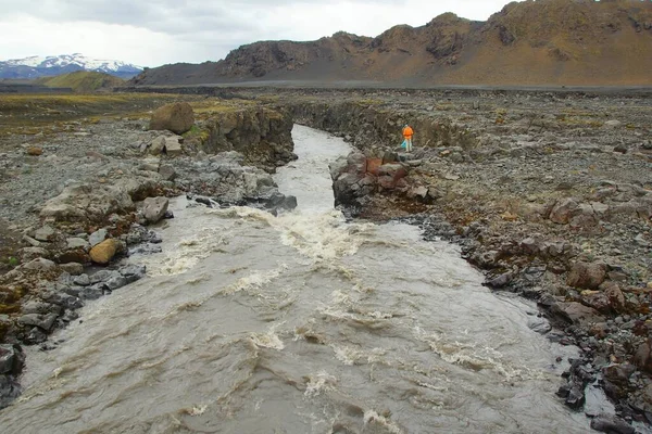 Alftavatn Botnar Torsmork Nationalpark Faszinierende Sommerabenteuer Wunderschönen Island — Stockfoto