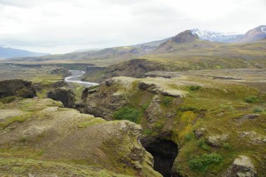 İzlanda 'da büyüleyici bir yaz yürüyüşü, Botnar' ın Torsmork rotası.
