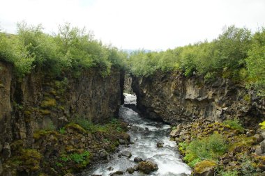 İzlanda 'da ilginç ve büyüleyici bir yaz yürüyüşü Botnar' ın Torsmork rotasının bir bölümü.