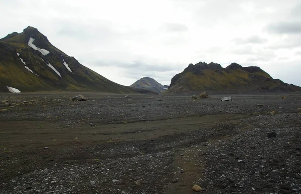 Fascynujące Przygody Letnia Wędrówka Islandii Park Narodowy Alftavat Botnar Torsmork — Zdjęcie stockowe