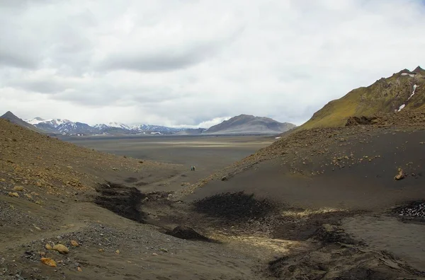 stock image Fascinating adventures and summer hike in Iceland, Alftavat - Botnar Torsmork National Park