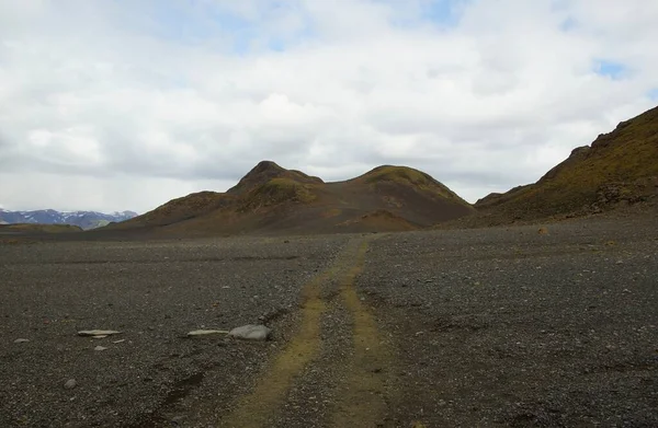 Συναρπαστικές Περιπέτειες Και Καλοκαιρινή Πεζοπορία Στην Ισλανδία Alftavat Botnar Torsmork — Φωτογραφία Αρχείου