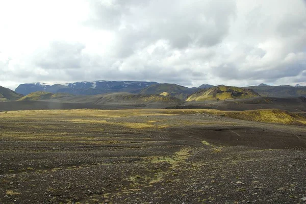 Захопливі Пригоди Літня Подорож Ісландії Маршрут Ботнар Торсмарк — стокове фото