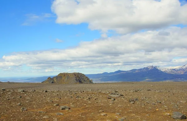Захватывающая Летняя Прогулка Исландии — стоковое фото