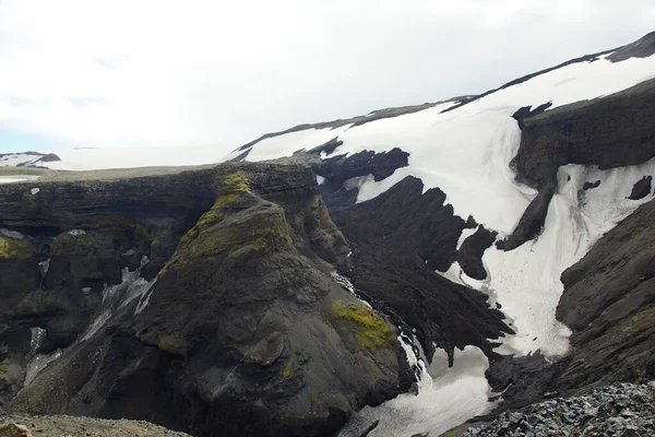 Fascinating Summer Hike Iceland — Stock Photo, Image