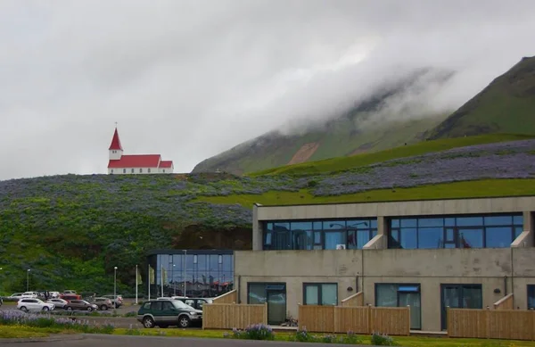 Faszinierende Sommerwanderung Island Land Der Vulkane Berge Gletscher Und Wasserfälle — Stockfoto