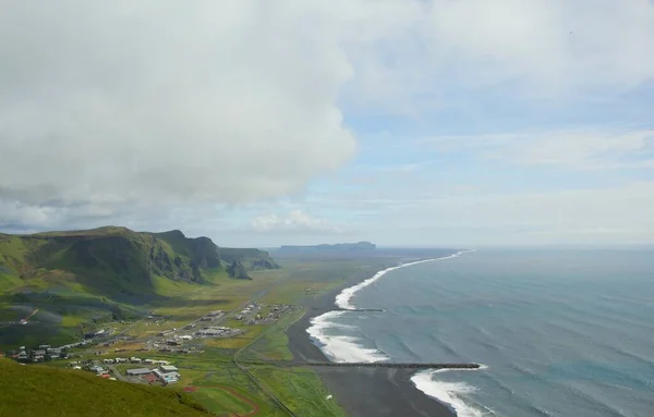 Fascinante Caminata Verano Islandia País Los Volcanes Montañas Glaciares Cascadas —  Fotos de Stock