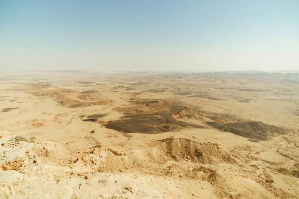 Paisaje escénico del cañón del desierto de israel negev —  Fotos de Stock