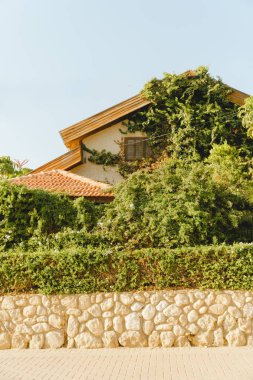 İle çiçek dış caddesindeki antik eve