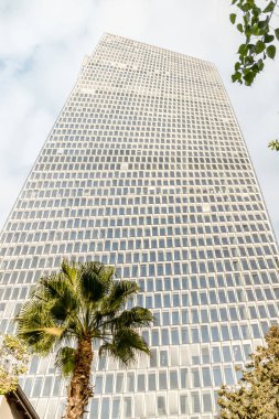Güzel iş ofis Tel-Aviv'de binası. İsrail turizm kentsel City