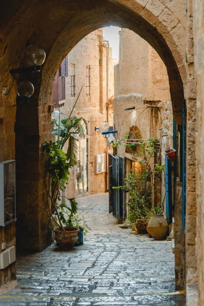 Jaffa sightseeng. Kültür ve Tarih eski şehirde.