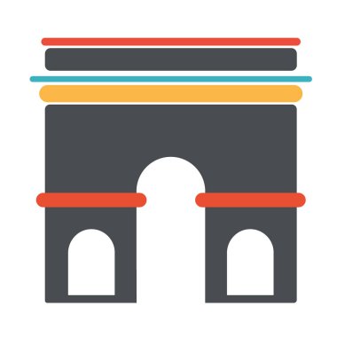 Fransız mimarisi sembolü triumph arch 