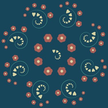 Vektör sorunsuz arka plan desen tasarım