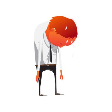 ofis çalışanı discouraged 