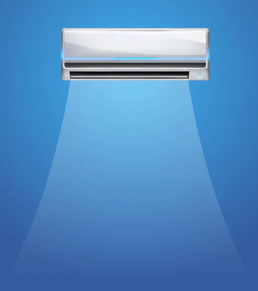 Air conditioning geïsoleerd — Stockvector