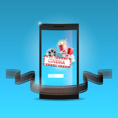 Online sinema bilet satın almak için uygulama
