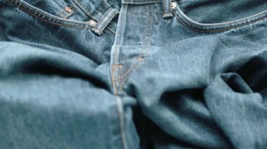 Blue Denim Jeans 'e yakın çekim, Seçilmiş Odaklanma