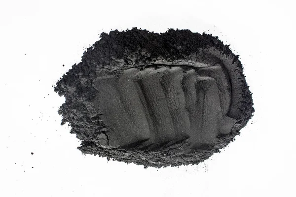 Активоване вугілля порох постріл з макро лінзою Ліцензійні Стокові Фото