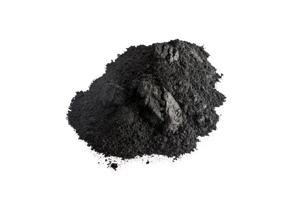 Активоване вугілля порох постріл з макро лінзою Стокова Картинка