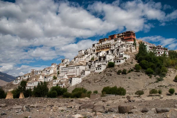 Thiksey Palace Ladakh — Stock Photo, Image