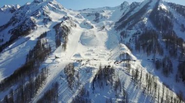 Kayak Festivali Newstarcamp Sochi, Rosa Khutor. Havadan görünümü