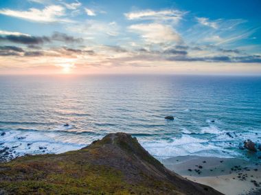 Cape Roca, Portekiz. Kıta Avrupası kenarından sayısı.